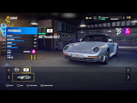 1987 Porsche 959 S in Project Cars 3