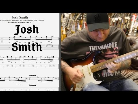 Josh Smith - KILLER Hybrid-picked DOUBLE-STOPS - Danny Gatton style