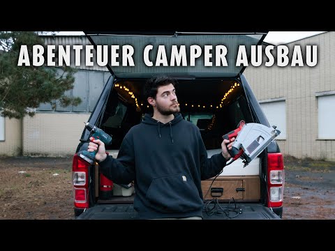 Ich habe meinen Pick-Up Truck in einen Offroad-Abenteuer Camper verwandelt - Truck Camper Ausbau