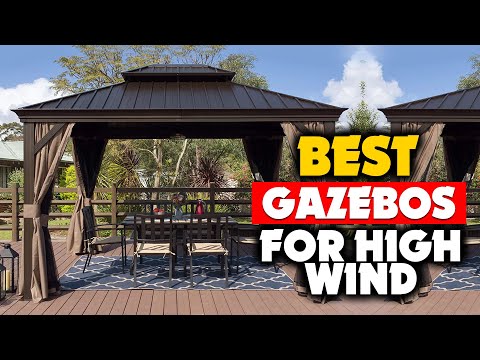 5 Best Gazebos for High Winds in 2022 (Buying Guide)