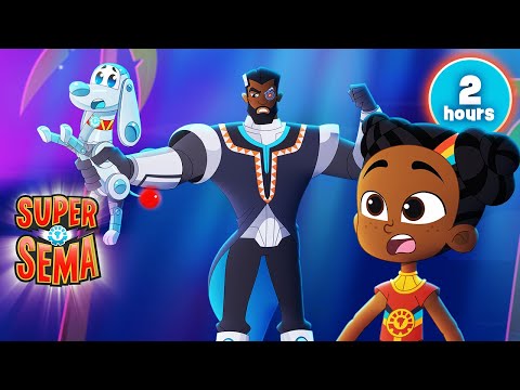 BEST OF SEASON 3 ⚡ Super Sema (2 Hour - Full Episodes) | Cartoons for Kids