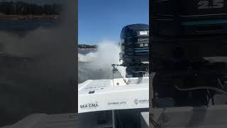 Listen to that 2.5 Mercury Sing! Freshly built 280 Spec V6 2 Stroke Mercury Sea Call Marine Bullet