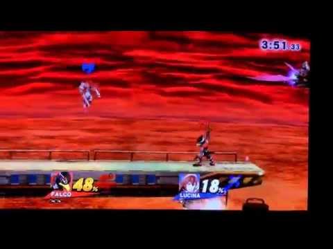 Falco vs Lucina in Wii U