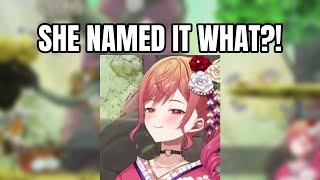 VTuber Names a Mysterious Creature "Watage Senpai" and It's Perfect | Ichijou Ririka