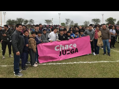 Hockey Misión Nueva Pompeya Chaco juega