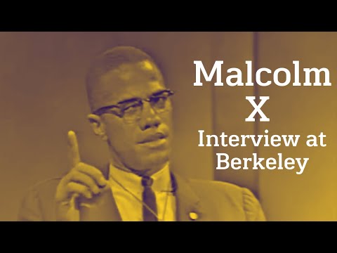 Malcolm X - Interview At Berkeley (1963)