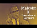 Malcolm X Interview At Berkeley 1963