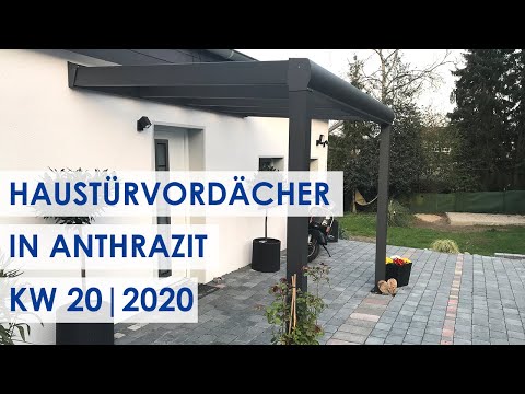 Alu-Vordächer top! (Kundenbilder KW 20/2020)