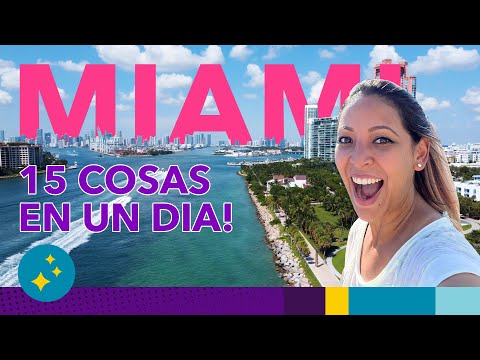 QUÉ HACER en MIAMI en UN DÍA! Lugares que debes conocer! 🤩
