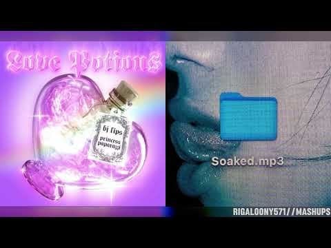 Love Potions X Soaked: slowed and reverbed - bjlips & Shy Smith (mashup)