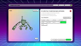 Use Animate Anything to create a Steam Punk Robot | Anything World