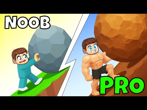 Pushing A Boulder 1,969,452 Meters in Roblox Sisyphus!
