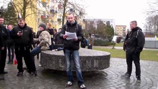 preview picture of video 'Anti-Überfremdungsdemo in Güstrow – Kundgebungsbeitrag in der Güstrower Südstadt (2/2)'