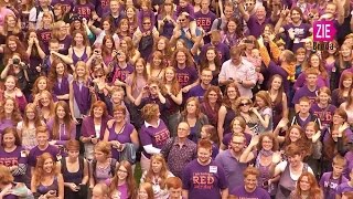 preview picture of video 'Roodharigendag Breda verovert de wereld'