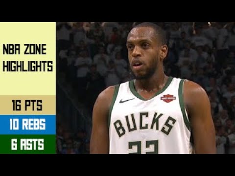 Khris Middleton Highlights vs Celtics SRG1 - 16 Pts, 10 Rebs, 6 Asts (28.04.19)