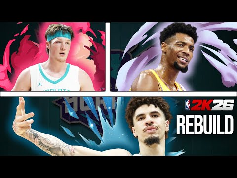 Time for a Hornets rebuild! | NBA 2K26 Rebuild
