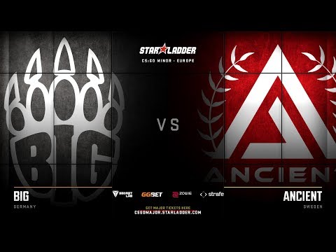 [EN] BIG vs Ancient | Map 3 - Dust2 | Europe Minor – StarLadder Major 2019