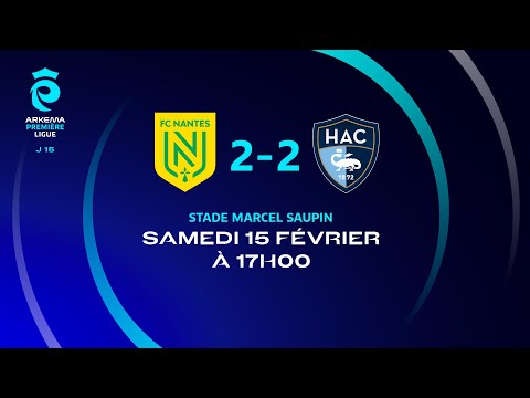J15 I FC Nantes - Havre AC (2-2), le résumé I Première Ligue FFF 2024-2025