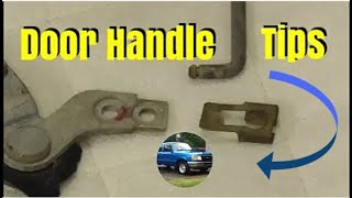 88-98 Chevy Truck Door Handle Removal Tips