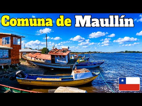 Recorriendo algunos RINCONES de la comuna de MAULLÍN, sur de CHILE 🇨🇱🚙🌳🏞️