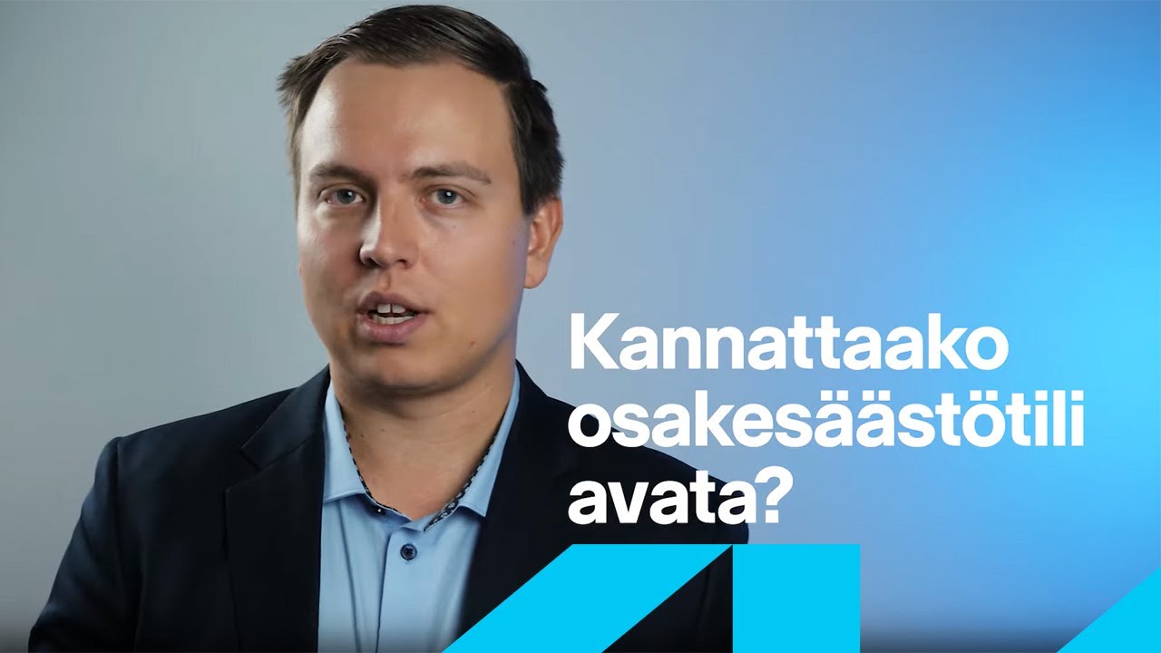 Kannattaako osakesäästötili avata, Nordnetin osakestrategi Jukka Oksaharju?