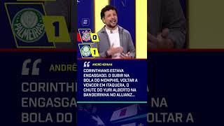 O PALMEIRAS ESTAVA ENGASGADO COM O CORINTHIANS? 🤔 #shorts