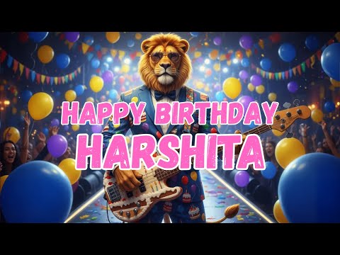 HARSHITA Happy Birthday Song - Happy Birthday to Harshita