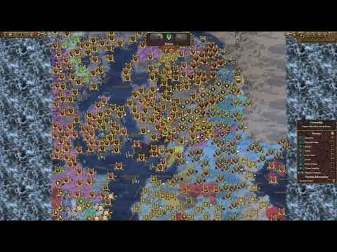 Total War Warhammer 2 AI only Time-lapse #7 400 Turn