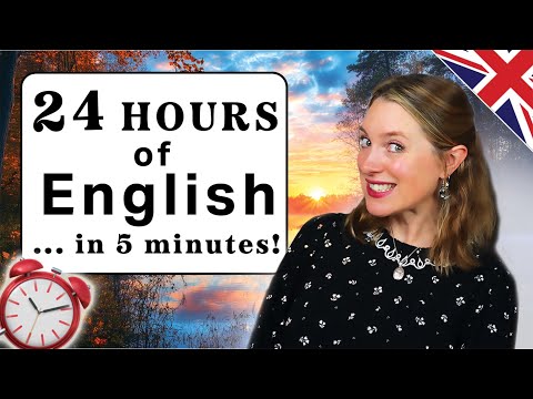 想學會道地的英文嗎？聽聽英國人一天都會說什麼吧！ (What we say throughout the day!!)