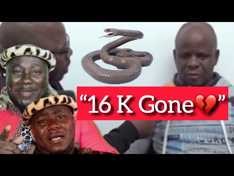 Man crying after he was Scammed by a Famous Sangoma Dr Mkhulu💔💔