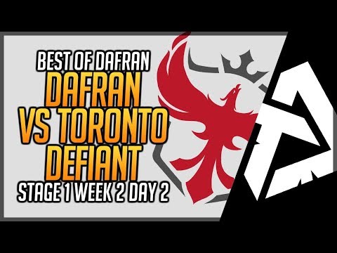 dafran POV Vs Toronto Defiant Beautiful Game - Overwatch League Season 2
