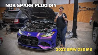 How to change Spark Plugs on a BMW G8X M3/M4 (S58) | DIY | 4K