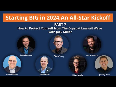 Real Estate Lawsuit Survival Guide with Jack Miller | Tom Ferry’s Mega Webinar