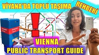 VİYANA'DA TOPLU TAŞIMA NASIL KULLANILIR? CEZA YEMEYİN! HOW TO BUY PUBLIC TRANSPO