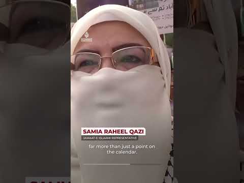 Global protests mark October 7 attack with calls for Gaza ceasefire | AJ #shorts