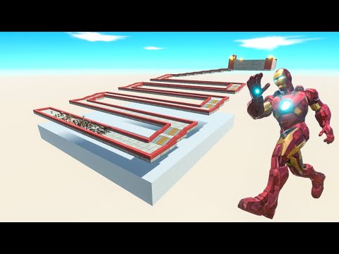 Escape From Iron Man - Last Survivor - Animal Revolt Battle Simulator