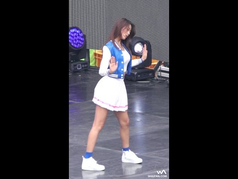 160930 AOA (에이오에이) 심쿵해 (Heart Attack) 설현 직캠 (리허설) @코엑스 영동대로 뮤직뱅크 Fancam by -wA-