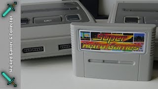 Family Computer - " Super Retro Game Cart " / China Retro Clone Super Nintendo