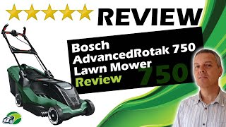 Bosch AdvancedRotak 750 Review - Ergo-Flex Electric Lawn Mower