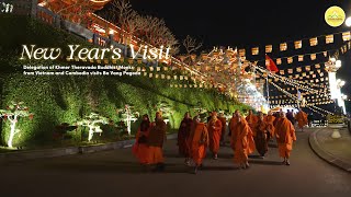 Dharma fellowship blossoms: A meaningful visit of Khmer Theravada Buddhist Monks to Ba Vang Pagoda