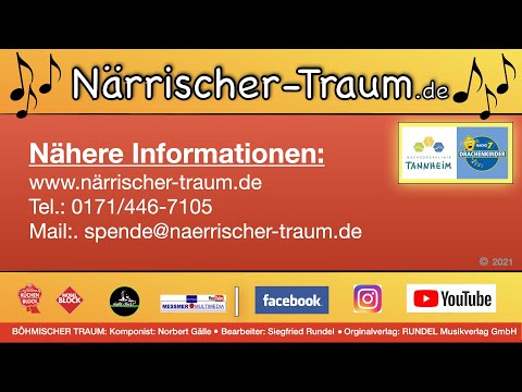 5. Live-Stream "Närrischer Traum" mit wieder hochrangigen Gästen