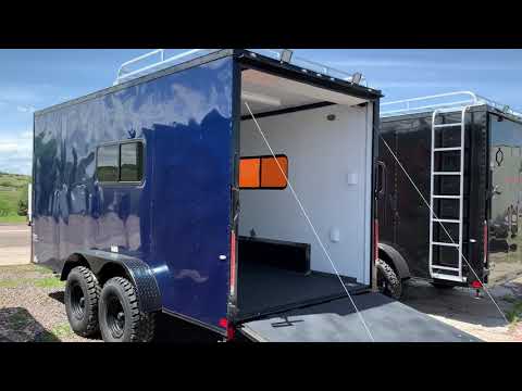 Don't just buy a cargo trailer - get an off road dual use cargo trailer!
