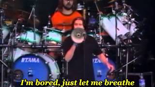 Dream Theater -  Just let me breathe ( Esparrago Rock ) - with lyrics