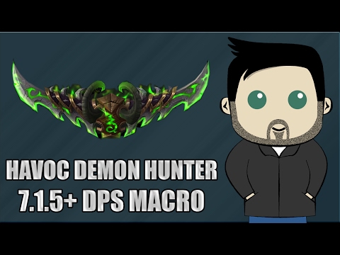 GnomeSequencer Enhanced with Kephas: Havoc Demon Hunter Macros for 7.1.5