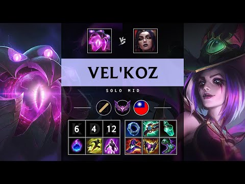 Vel'Koz Mid vs LeBlanc - TW Master Patch 25.13