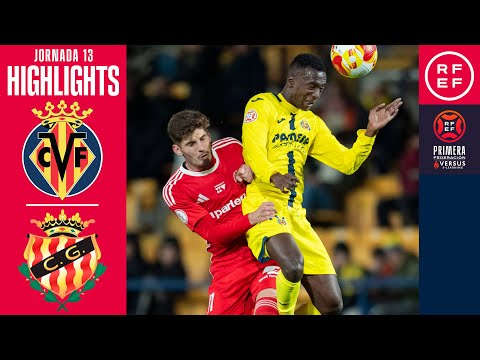 Resumen #PrimeraFederación | Villarreal CF “B” 0-0 Gimnàstic | Jornada 13 | Temporada 2025/2026