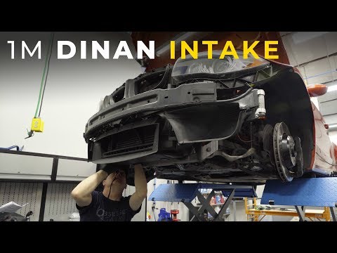 BMW 1M Gets Dinan Cold Air Intake - Part 1