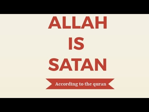 ALLAH IS SATAN According To The Quran Usama Dakdok Debate Excerpts Allah Is Satan According To Quran