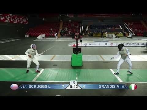 2023 127 T64 23 F F Individual Tbilisi GEO WC GREEN SCRUGGS USA vs GRANDIS ITA