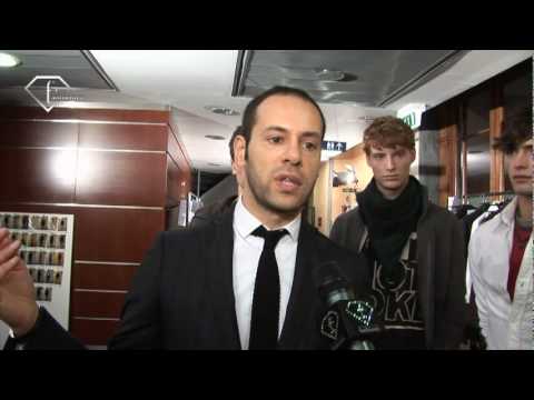 fashiontv | FTV.com - MILAN MAN F/W 2009-10- SALVATORE FERRAGAMO BACKSTAGE